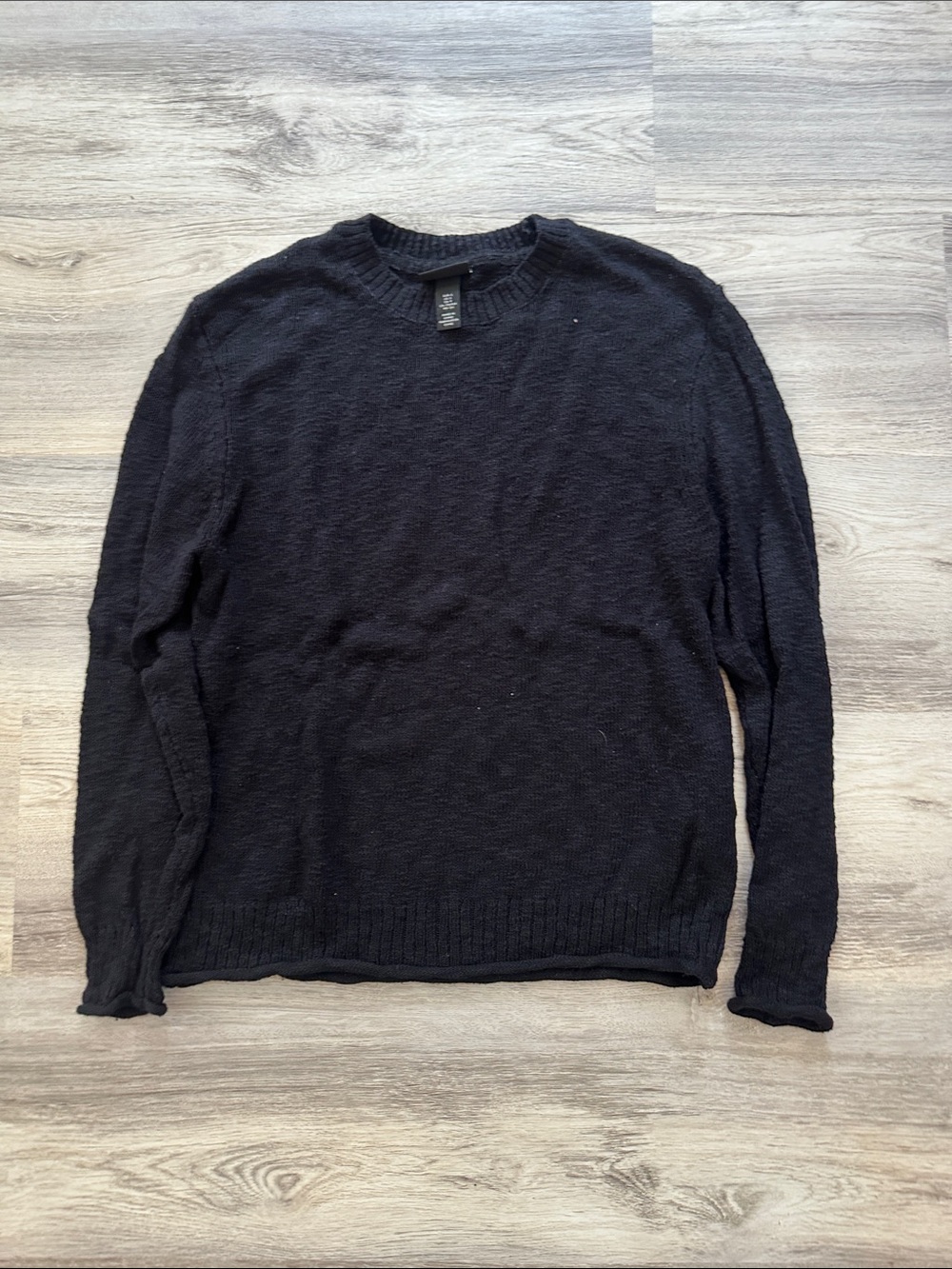 Coach Men's Black Crewneck Sweater